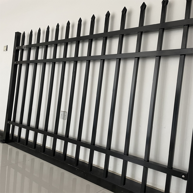 陜西廠區圍墻鋅鋼護欄