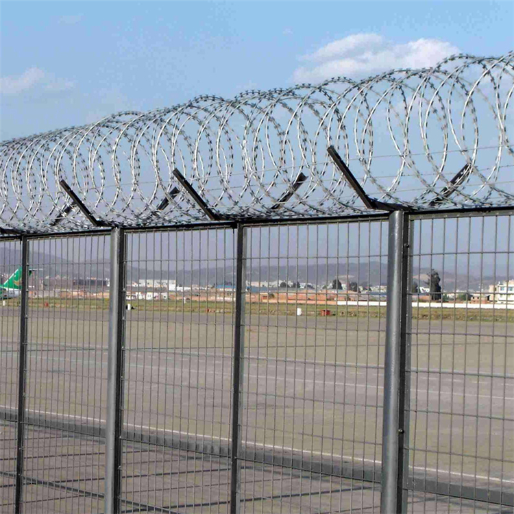 福建機場桃型柱護欄網圍界介紹圖片2