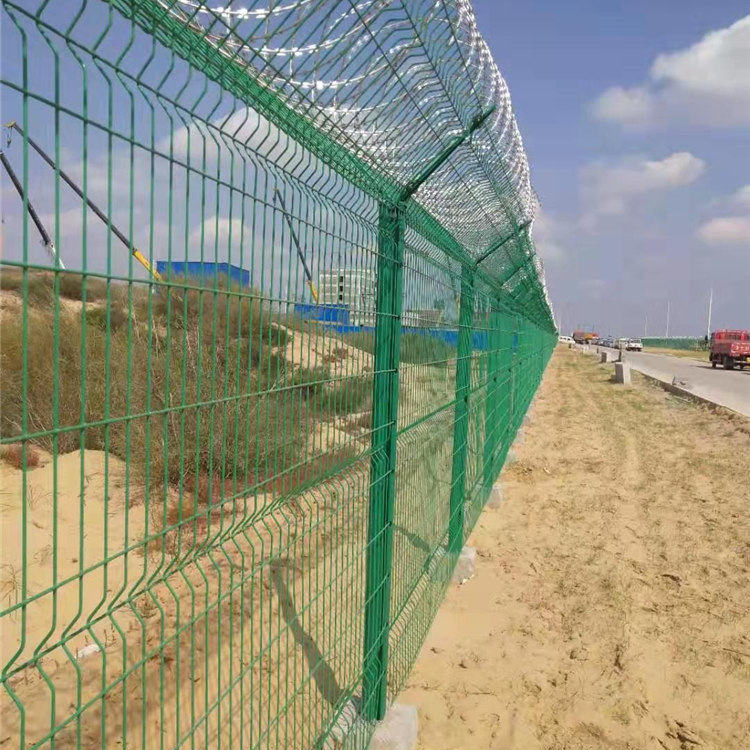 福建機場桃型柱護欄網圍界介紹圖片3