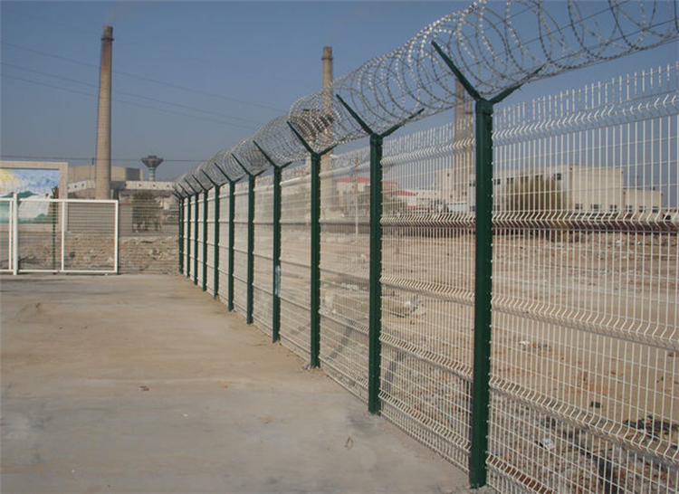 福建機場桃型柱護欄網圍界介紹圖片5