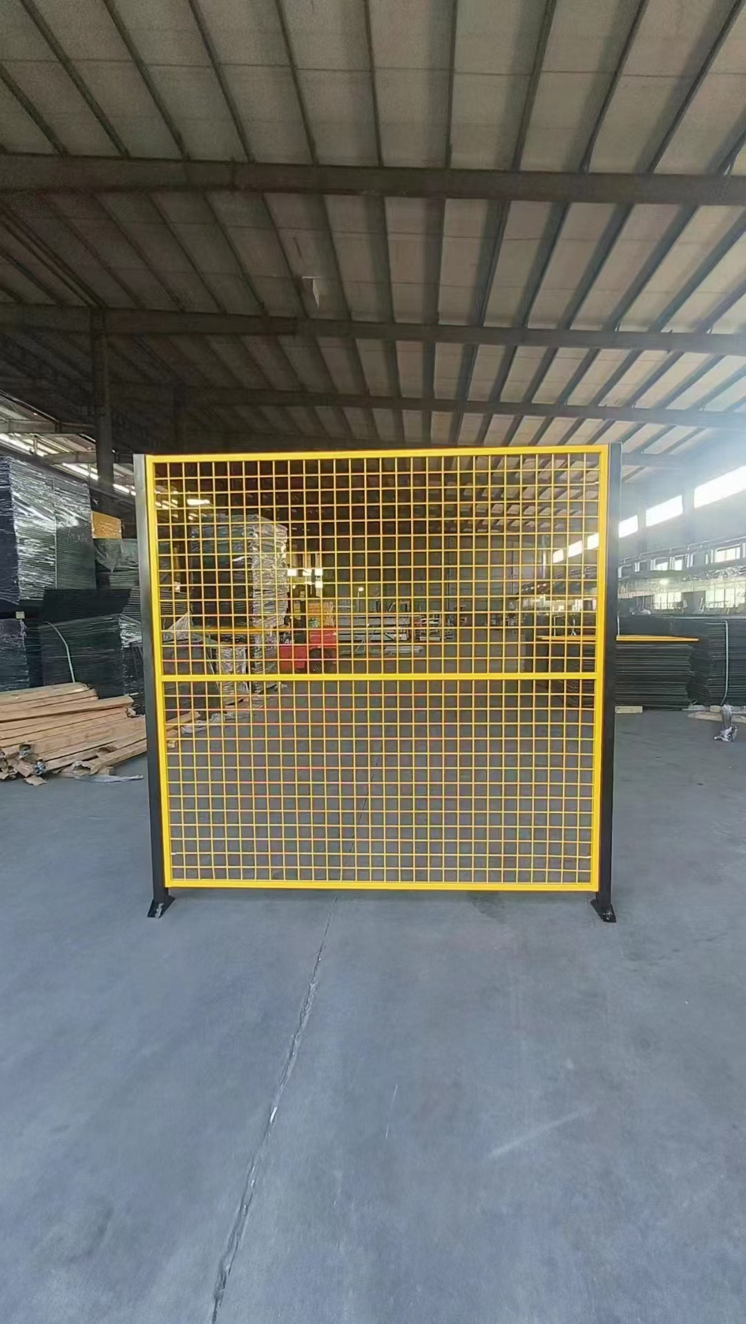 安徽碼垛機器人車間隔離網圍欄圖片6